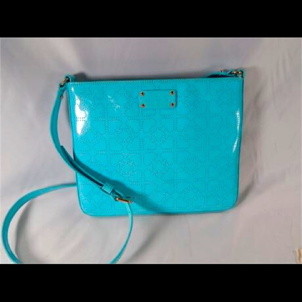 Beautiful Kate Spade Crossbody Bag in Aqua Blue